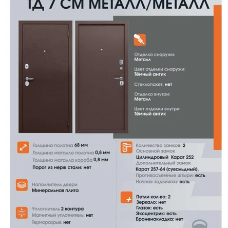 ТД 7 СМ МЕТАЛЛ/МЕТАЛЛ